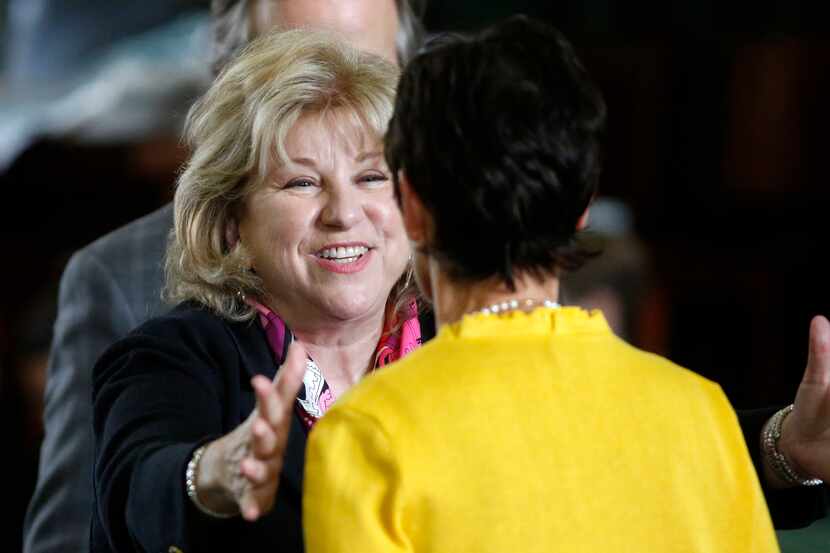 Then-Sen. Jane Nelson in 2019. The Texas Senate unanimously confirmed Nelson as secretary of...