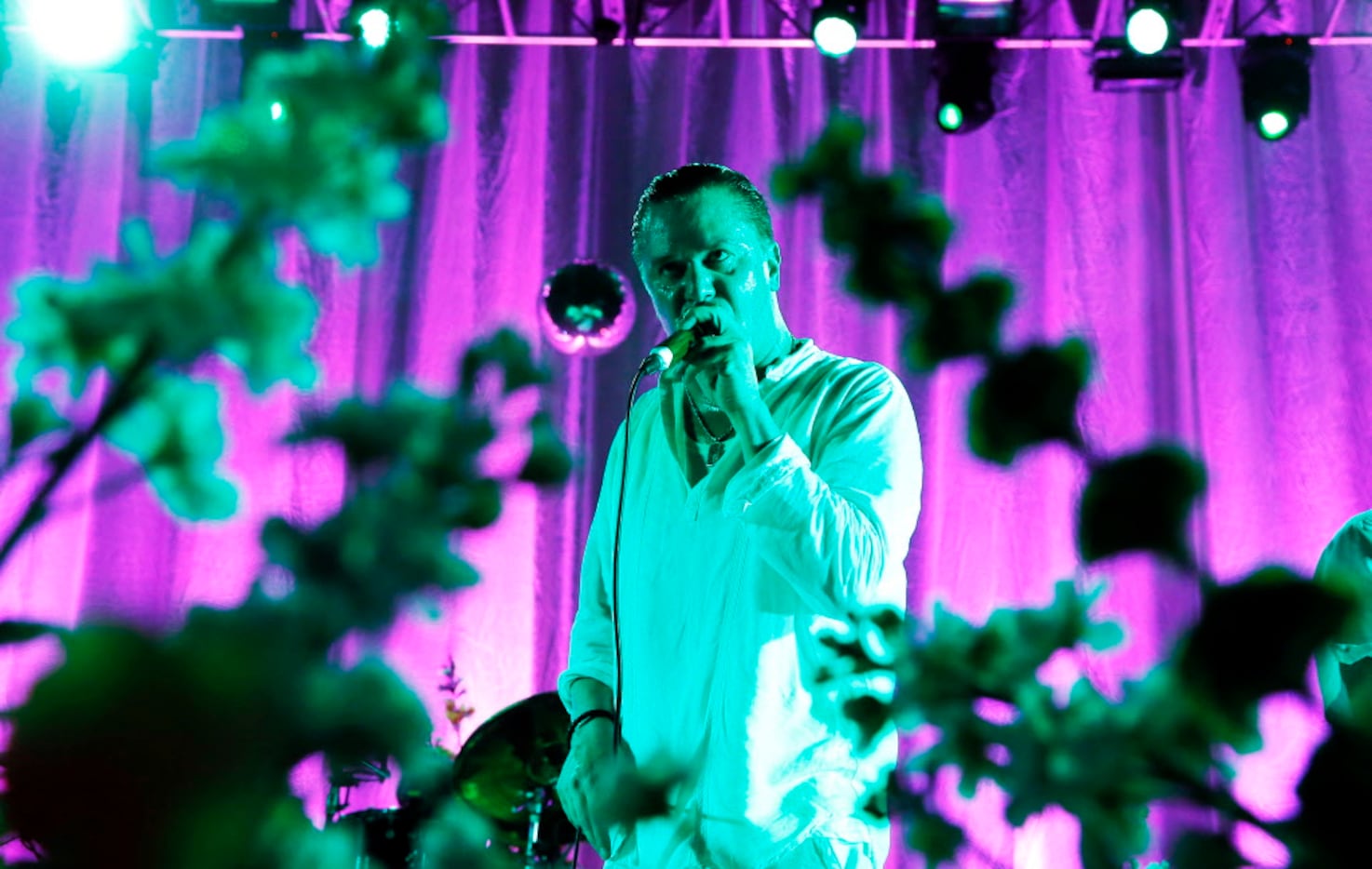 Lead vocalist Mike Patton and Faith No More performed at South Side Ballroom on Monday, July...