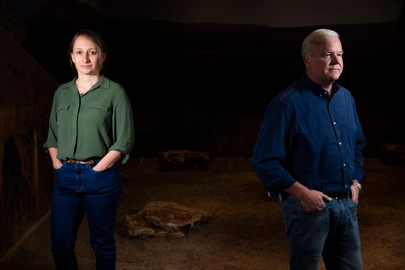 Becca Peixotto, director for the Center of Exploration of the Human Journey at the Perot...