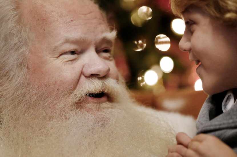 In 2019, the NorthPark Center Santa Claus listened to 7-year-old Roman Kister’s Christmas...