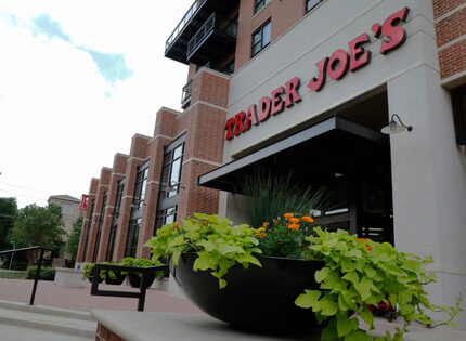 Trader Joe's located at the corner of Cole St. and Armstrong St. in Dallas. 