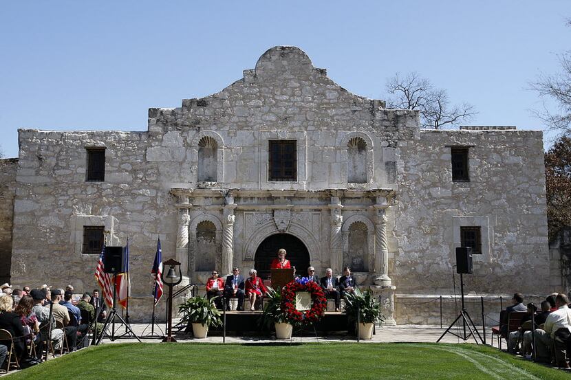 The Alamo Mission Chapter of the Daughters of the Republic of Texas celebrates Texas...