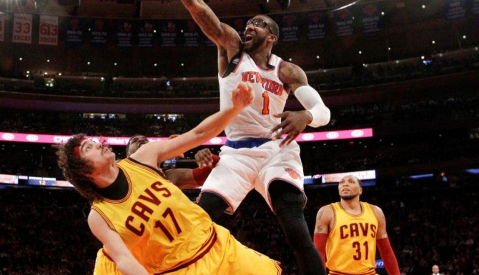 
				Amare Stoudemire se convertirá en agente libre el miércoles. (AP/KATHY WILLENS)
				