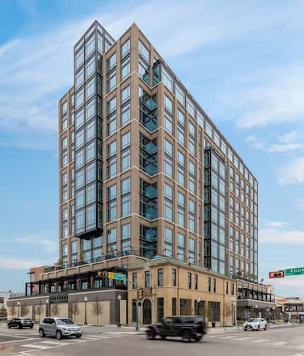 Leasing at the new Weir's Plaza tower at Knox and Travis streets helped boost first-quarter...