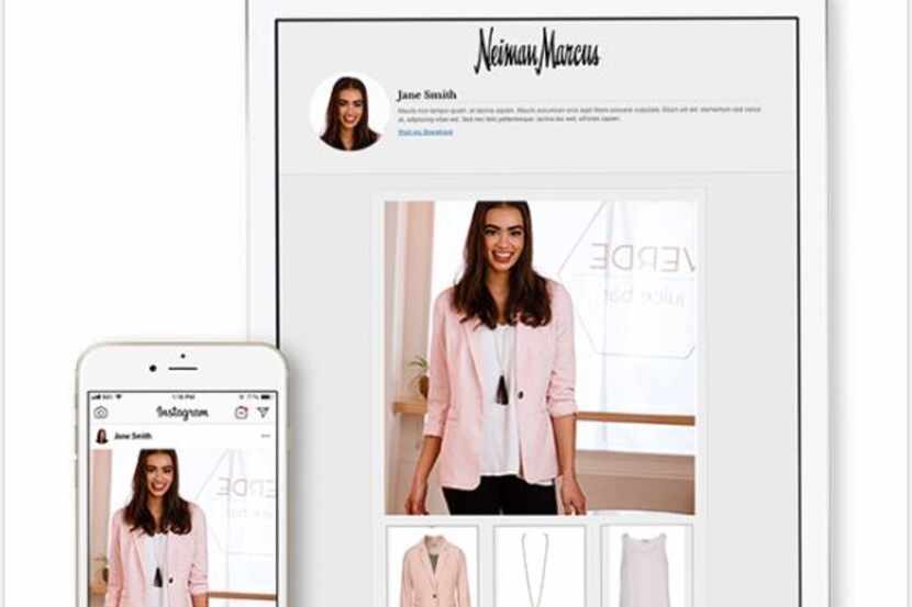 Image of Salesfloor, a new mobile app that Neiman Marcus store sales staff started using in...