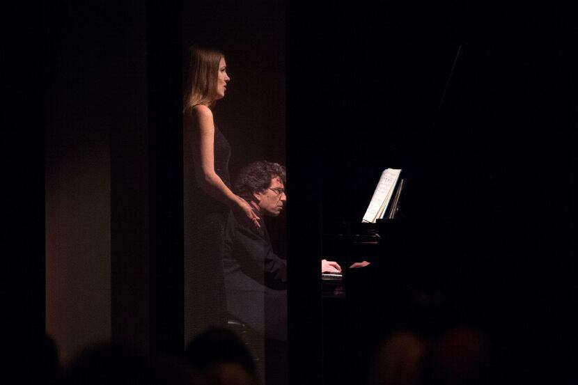 Soprano Melanie Henley Heyn and pianist Seth Knopp perform Richard Wagner's "Im Treibhaus"...