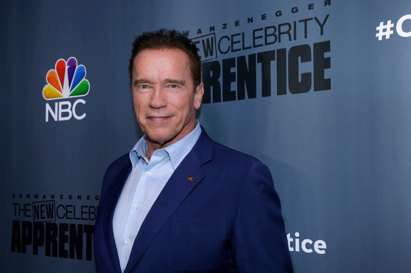 This Dec. 9, 2016 image released by NBC shows Arnold Schwarzenegger, the new boss of "The...