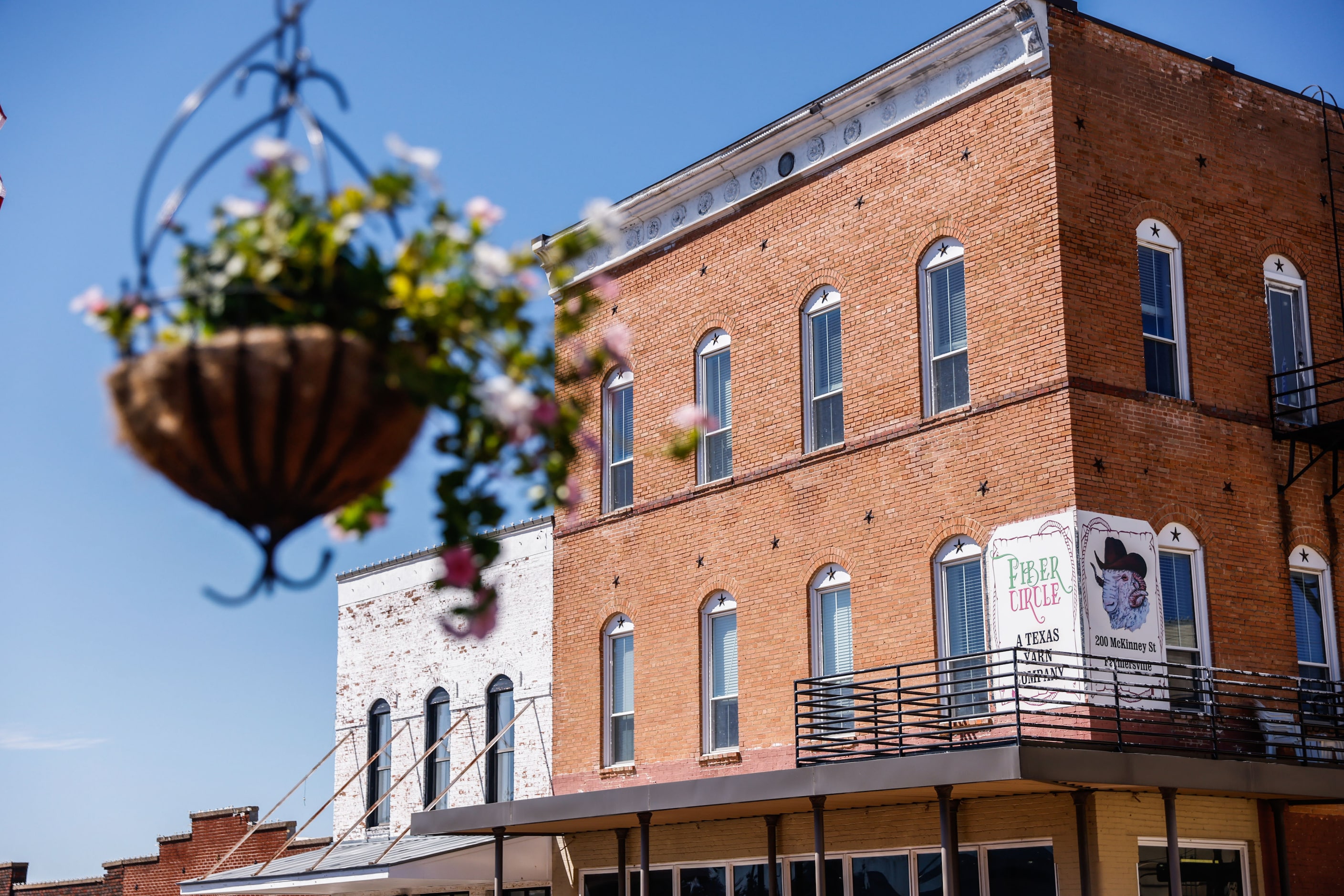 Downtown Farmersville.