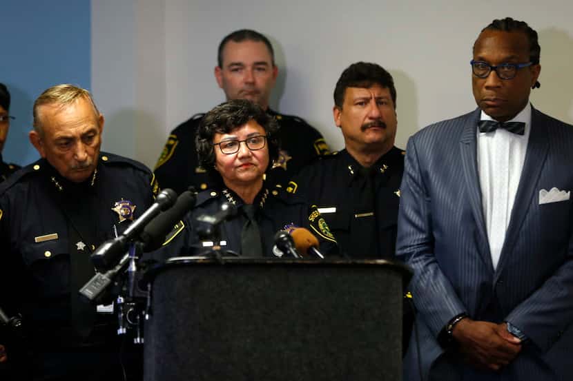  Dallas County Sheriff Lupe Valdez drew a rebuke from Gov. Greg Abbott over her new policy...