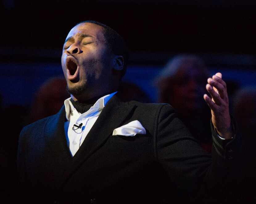 Nathan Myers performs at the 2013 Black Music and the Civil Rights Movement Concert. (Stan...