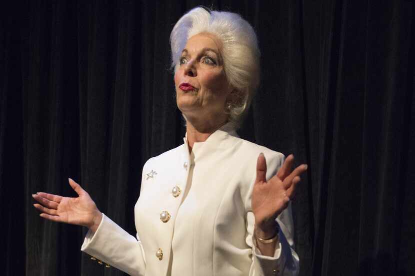 Linda Kay Leonard in the role of Ann Richards in the Stage West production of Holland...