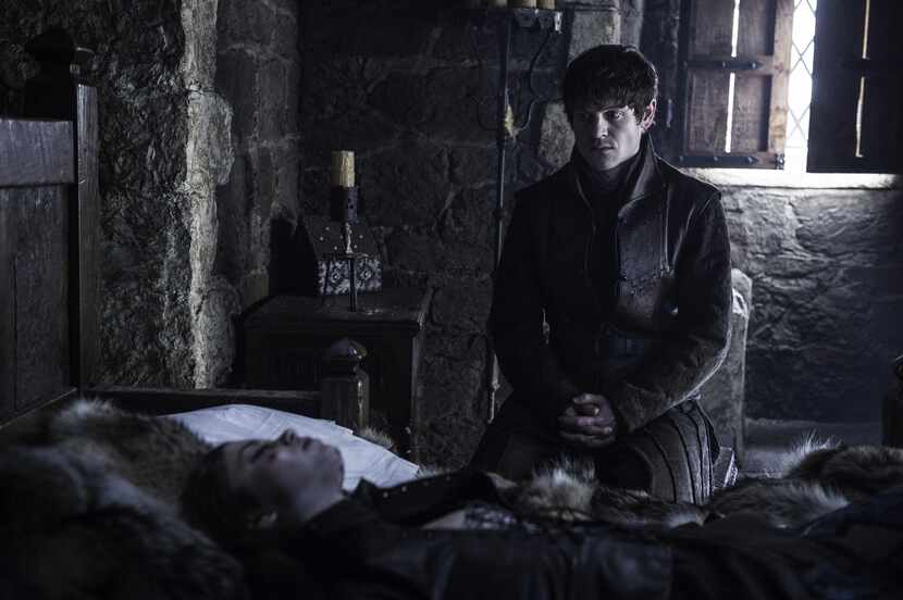 Ramsay (Iwan Rheon) might be upset to lose his favorite girlfriend, but daddy Roose couldn't...