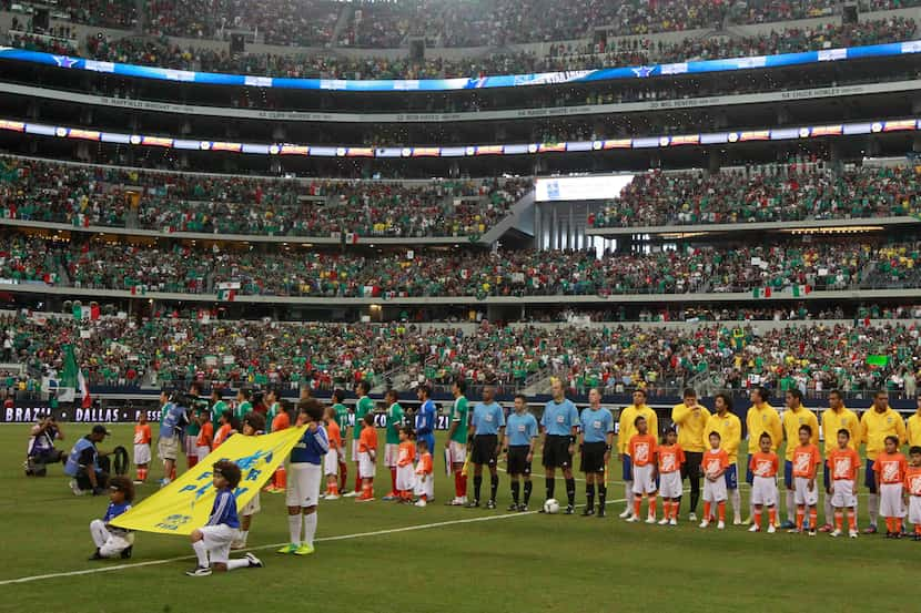 Desde su inauguración en 2009, el AT&T Stadium de Arlington ha albergado varios partidos de...