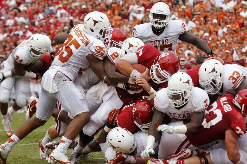 This year's Red River Rivalry means two totally different things for Oklahoma and Texas. The...