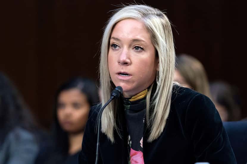 Amanda Zurawski testifies before the Senate Judiciary Committee hearing on "The Assault on...