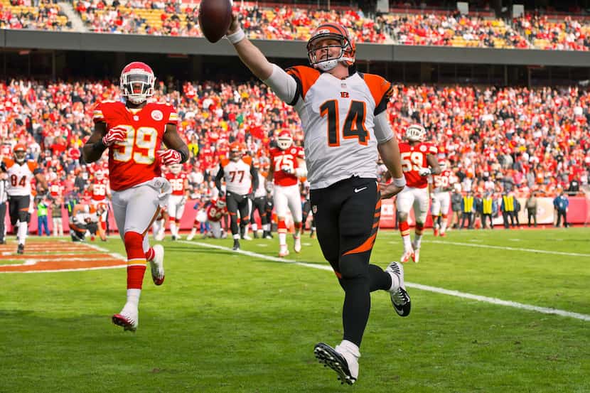 Cincinnati Bengals quarterback Andy Dalton was a second round selection by the Bengals in...