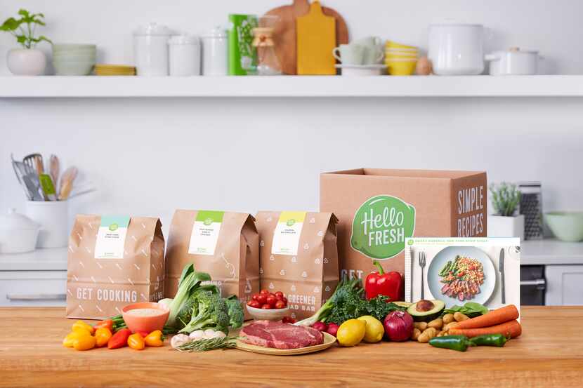 HelloFresh sells prepackaged meal kits to almost 2 million U.S. customers.
