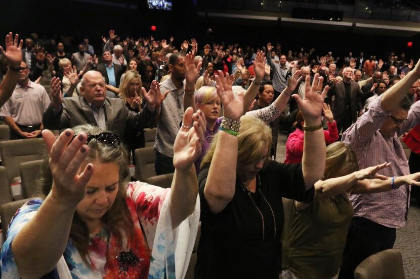Solemn Assembly Called 'The Gathering' Seeks Nation's Return to God

People enjoy worship in...