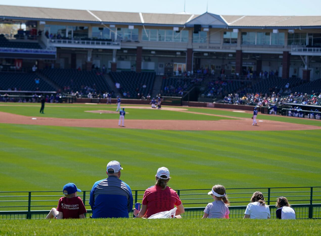 After 99 day lockout, Rangers' first day of spring training made