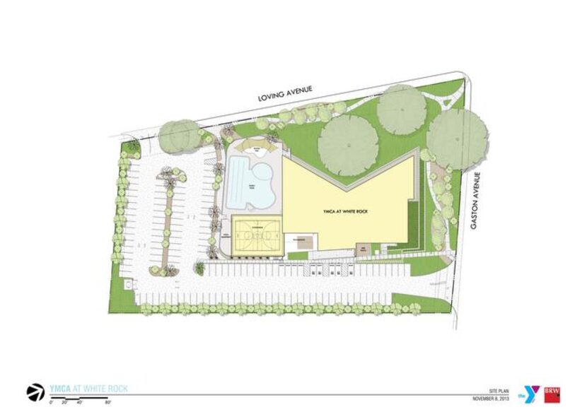 
This rendering shows a bird’s-eye view of what the White Rock YMCA will look like when it’s...