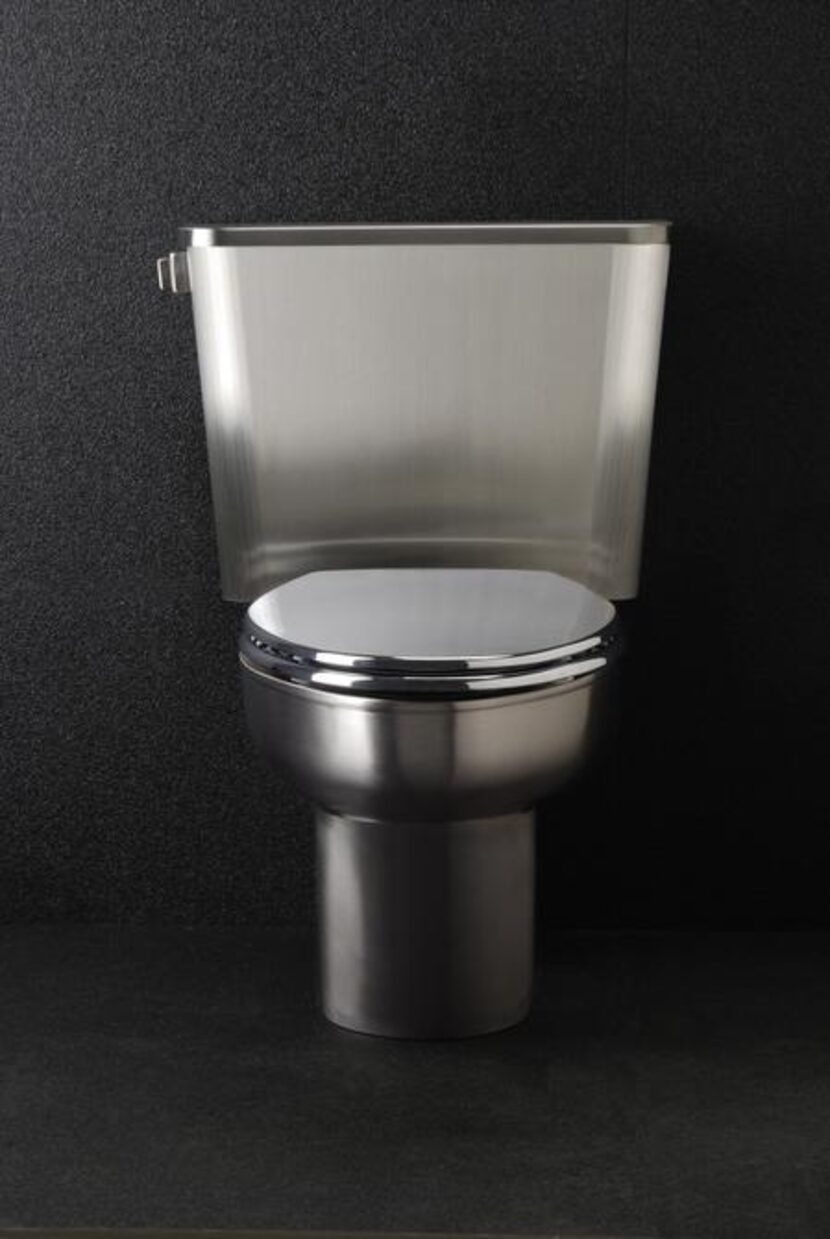 
Strong as steel - The Neo-Metro Urban toilet brings sleek stainless steel to the bath. 
It...