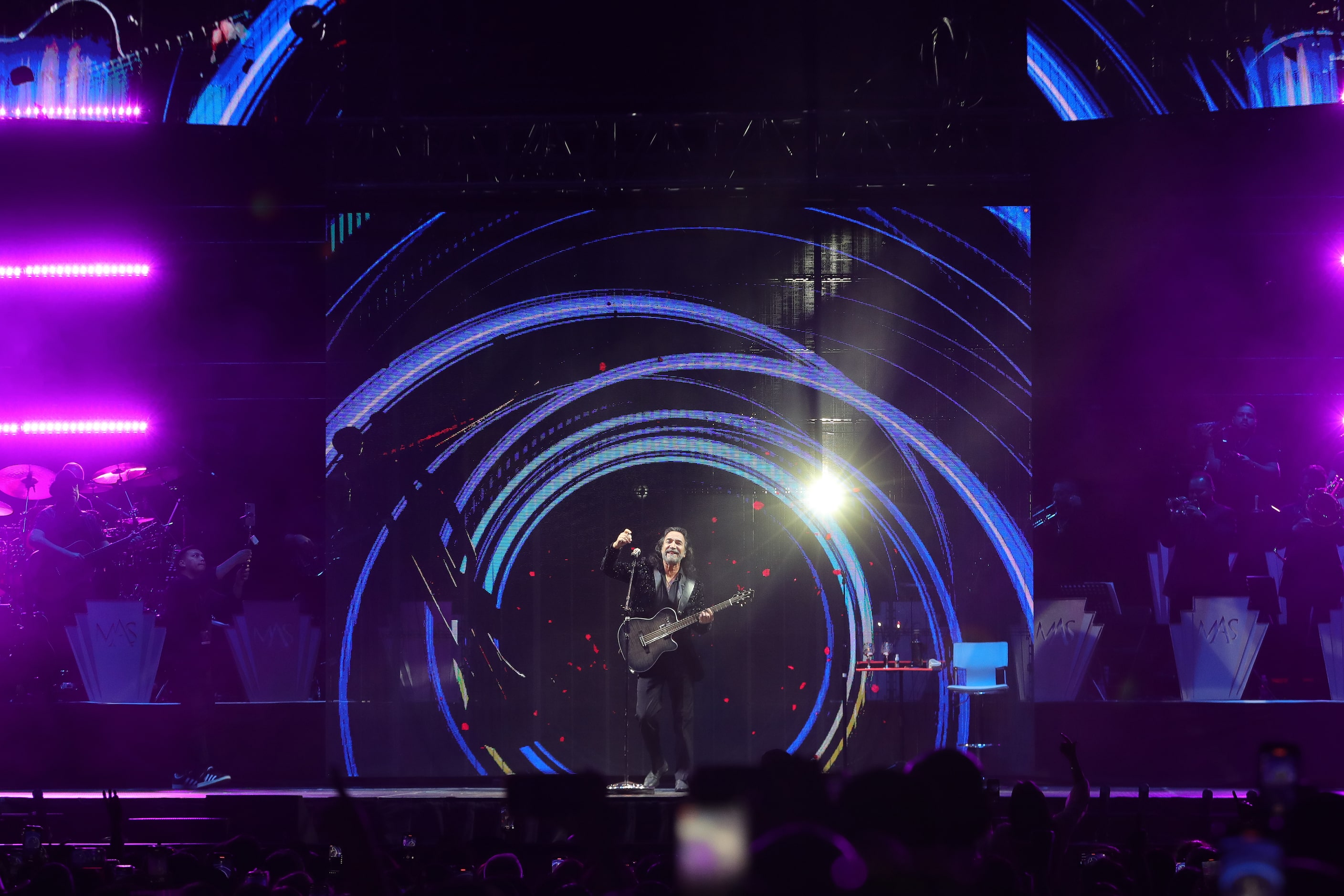 Dallas, Texas - September 28: Mexican singer and songwriter Marco Antonio Solis, performs on...