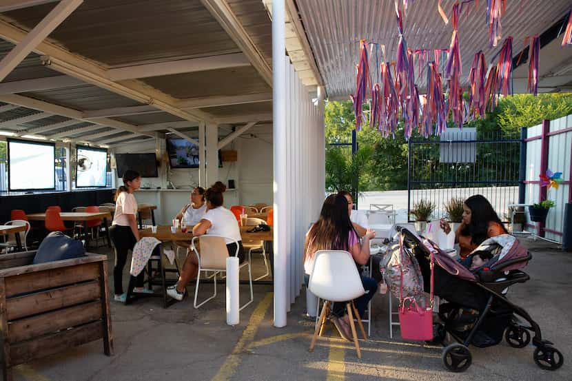The Shindig Food Park is new to East Dallas, shown on Wednesday, Aug. 23, 2023.