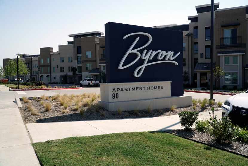 The "Byron" apartment complex in Trophy Club. The name was changed after objections by Byron...