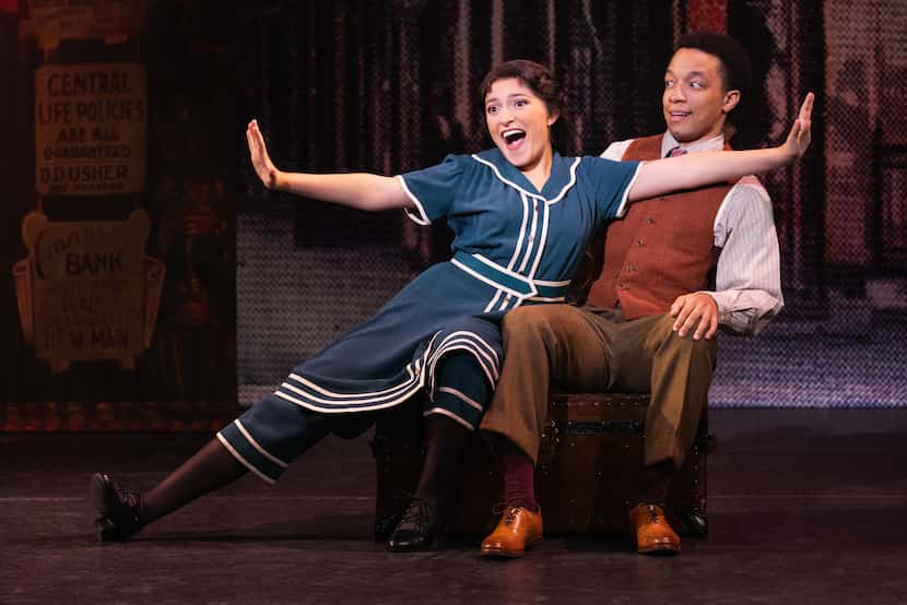 Katerina McCrimmon and Izaiah Montaque Harris in the National Tour of Funny Girl