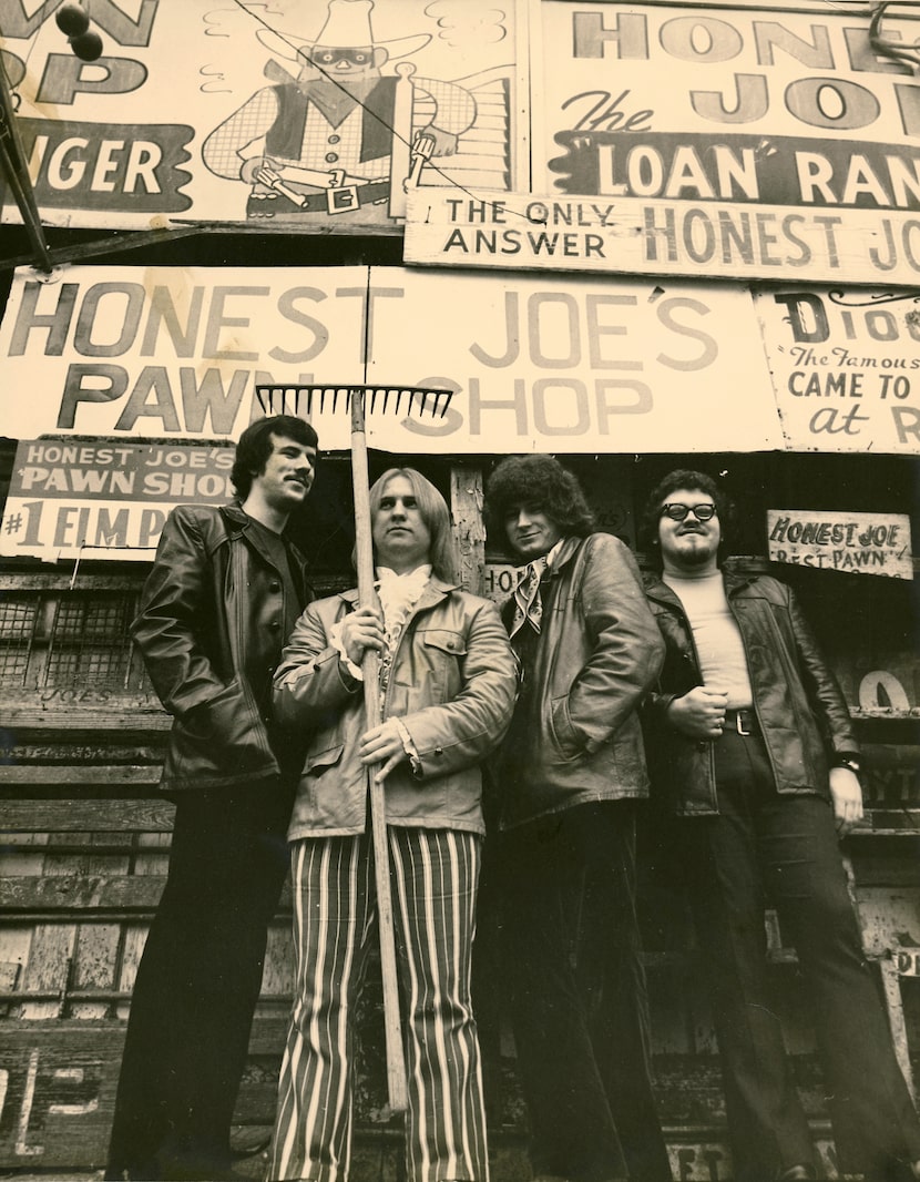 This is a shot of the band Felicity, circa 1969. This was taken just before the death of...