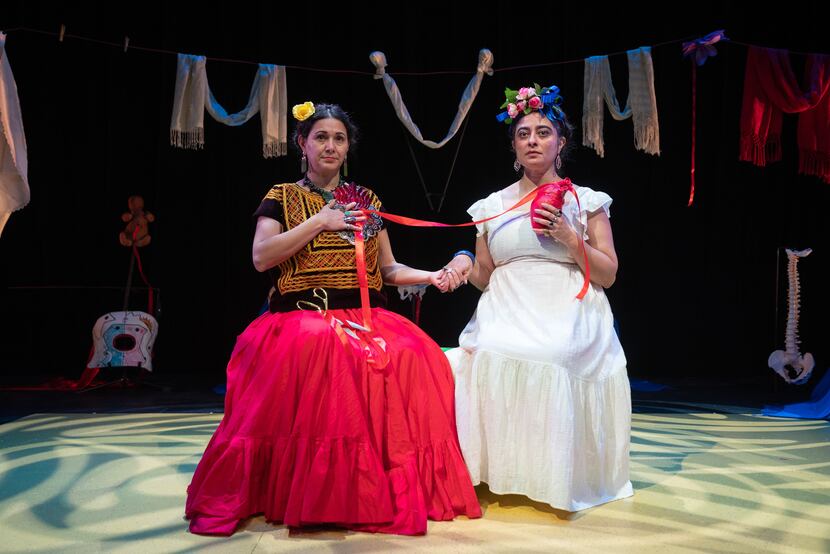 Frida Espinosa Müller (left) and Maryam Obaidullah Baig (right) alternate in the title role...