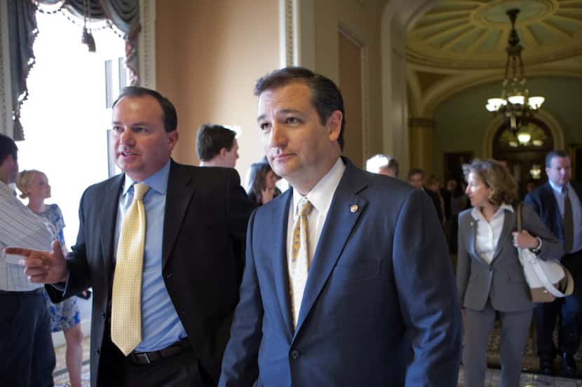Sen. Ted Cruz and Utah Republican Sen. Mike Lee sent a letter to Obama administration...