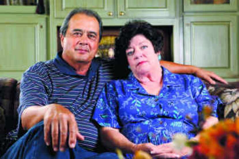  Al and Jill Alcantara's insurer has canceled their policy effective Feb. 1, saying it can't...