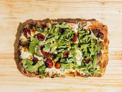 Foxtrot's new "Nonni" pizzas are made with a thick, buttery crust. They come in three...