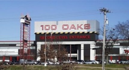  A before photo of the exterior of One Hundred Oaks mall in Nashville.