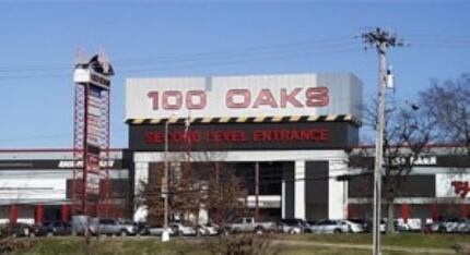  A before photo of the exterior of One Hundred Oaks mall in Nashville.