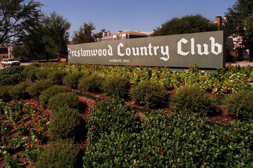Prestonwood Country Club is on Preston Road in Far North Dallas. (DMN files)