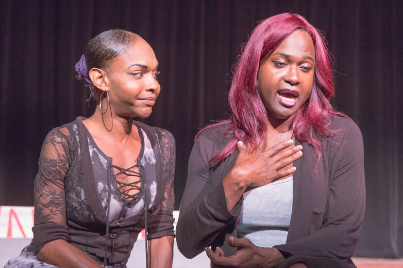 Mieko Hicks (left) and Shannon Walker talk about being transgender and why they are "excited...