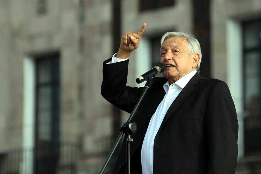 El presidente electo de México Andrés Manuel López Obrador.(AGENCIA REFORMA)
