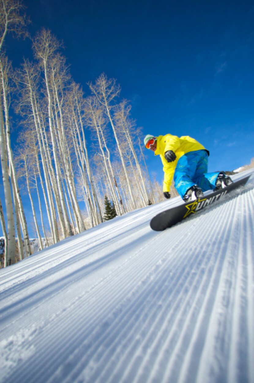 Sure, snowboarding’s great at Canyons Resort, but try the zip line, too.