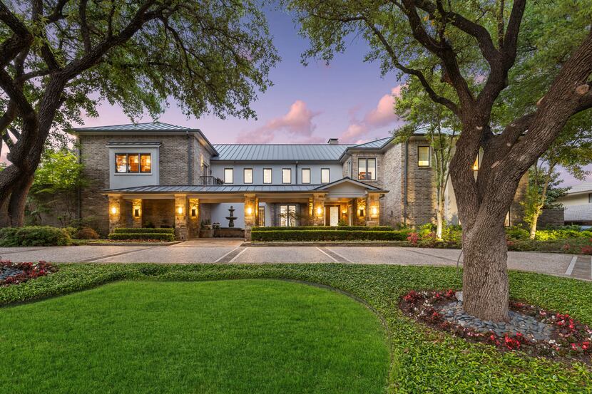 The home at 5941 Club Oaks Drive has 7,543 square feet of space with five bedrooms, five...