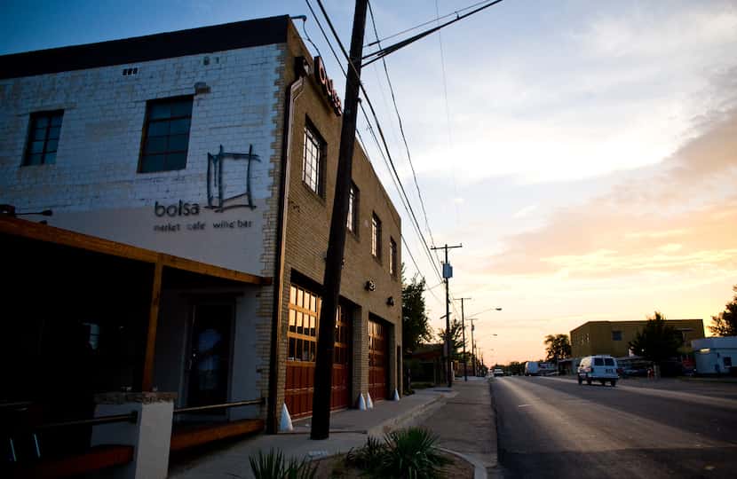 Bolsa wasn't exactly in the Bishop Arts District; it was located on W. Davis Street a few...