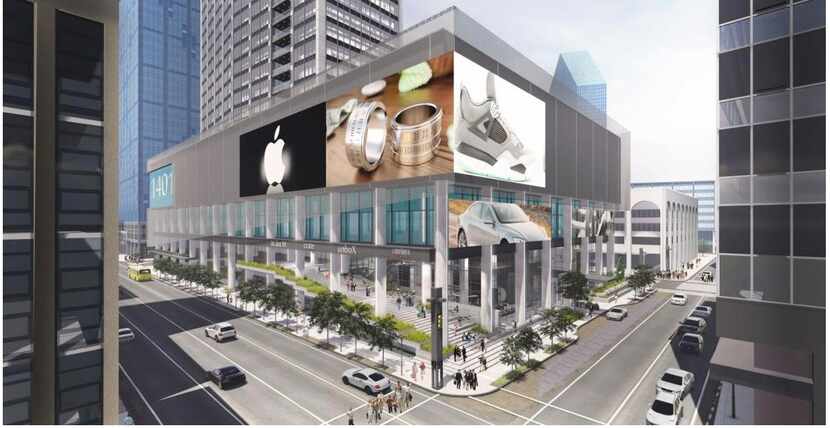 The former First National Bank tower is being redeveloped into a mixed-use project called...