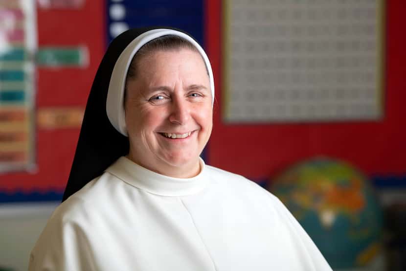 Sister Mary Anne Zuberbueler, the new principal of Mary Immaculate Catholic School, on Aug....