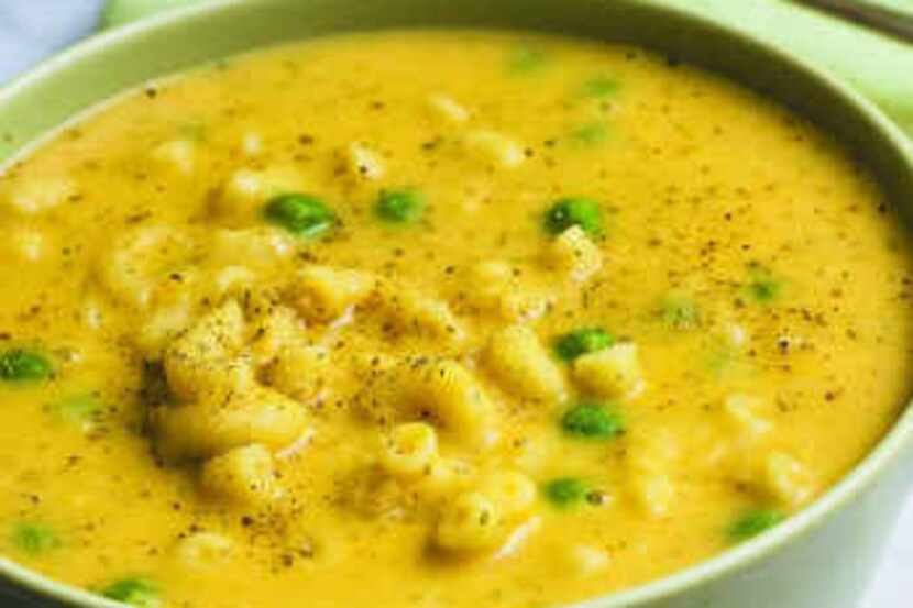  Toss in macaroni, onion, cannellini beans and celery for a stick-to-your-ribs soup. 