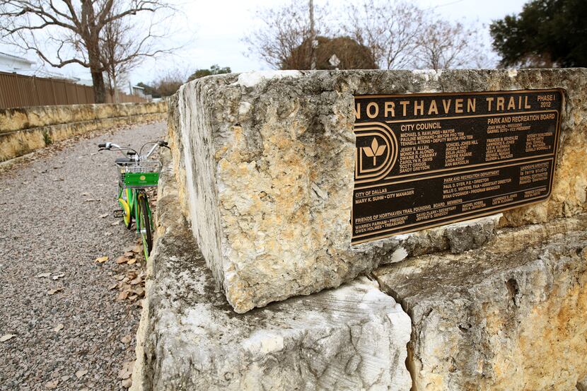 The $5.7 million Northaven Trail project is scheduled for completion in 2019. 