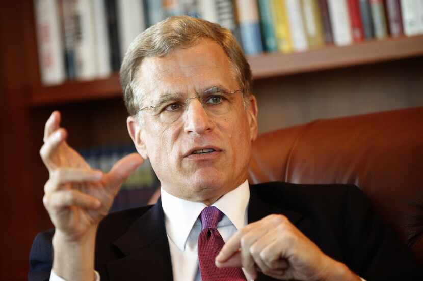 New Federal Reserve Bank of Dallas President and CEO Robert S. Kaplan is interviewed by the...
