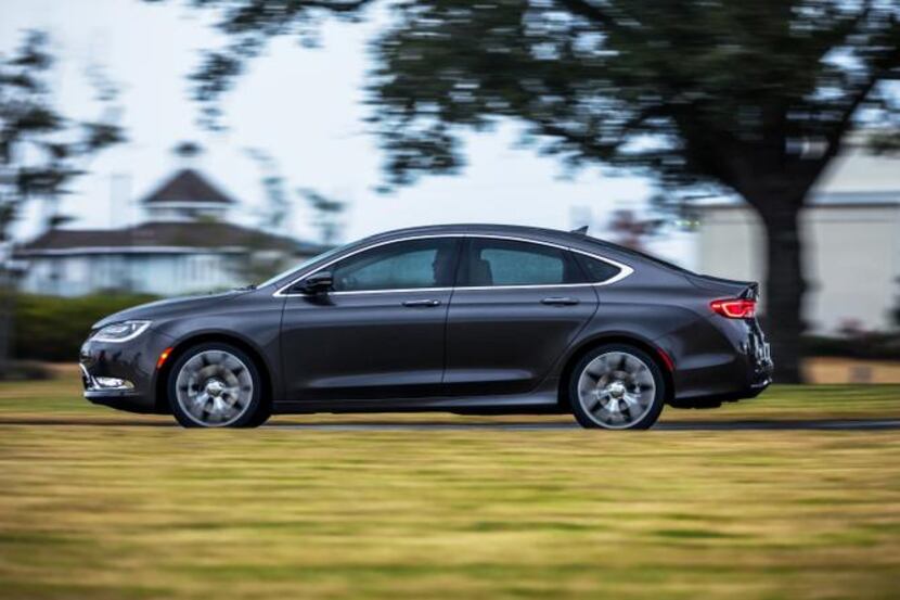 
The 2015 Chrysler 200 offers a sleek, rounded front end, a long, slinky wheelbase and a...