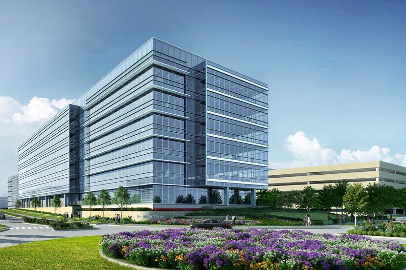 The Offices Three at Frisco Station is a 210,000-square-foot speculative office building.
