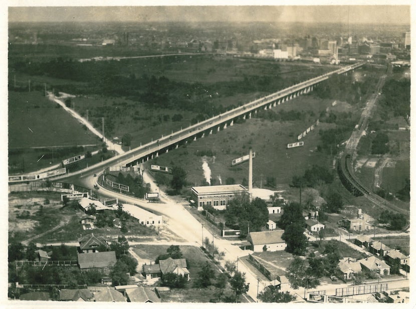  The Oak Cliff Pump Station as seen in 1925 (Photo from the collection of the family of...